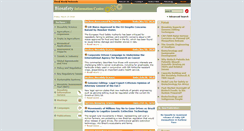 Desktop Screenshot of biosafety-info.net